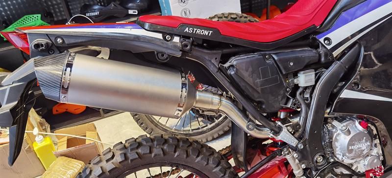 Wholesale Motocross Modified Dirt Bike Exhaust Pipe for Honda Crf250L/Rally