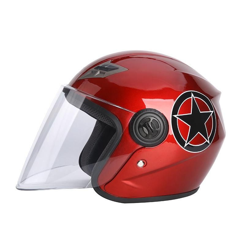 Motorcycle Helmets Moto Stand Italian Fan Red Shield Baseball Redator Crash Italy Character Modular Youth Motorcyle Helmet
