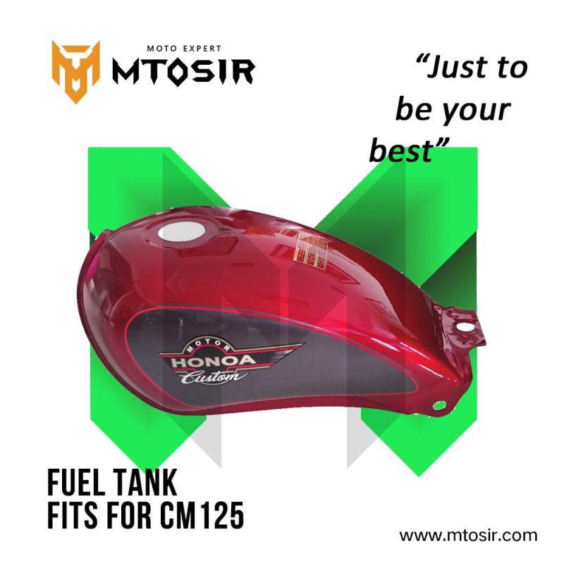 Mtosir Fuel Tank for Cm Dy-3W Cm New Halawa High Quality Gas Fuel Tank Oil Tank Container Motorcycle Spare Parts Chassis Frame Parts
