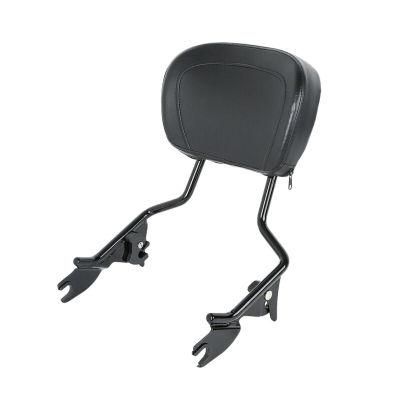 Black Detachable Backrest Sissy Bar for Harley Touring Road King Glide 2009-2020