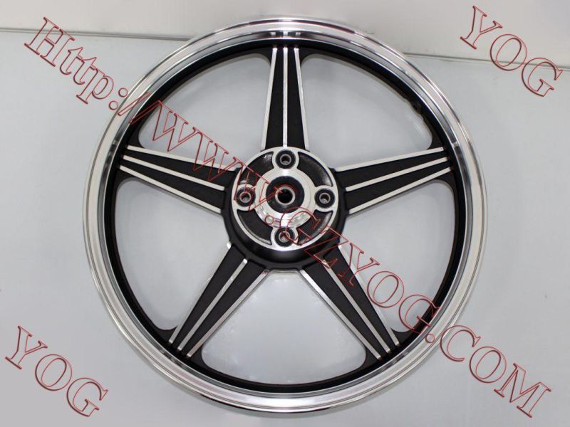 Yog Spare Parts Motorcycle Aluminum Rim Complete Alloy Wheel for Gy6-50/Wy