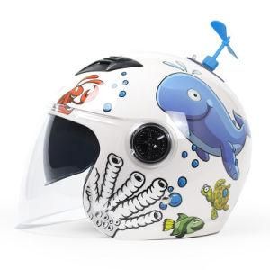 Motorcycle Helmet Kids Bike Bicycle Sports Open Face Helmet