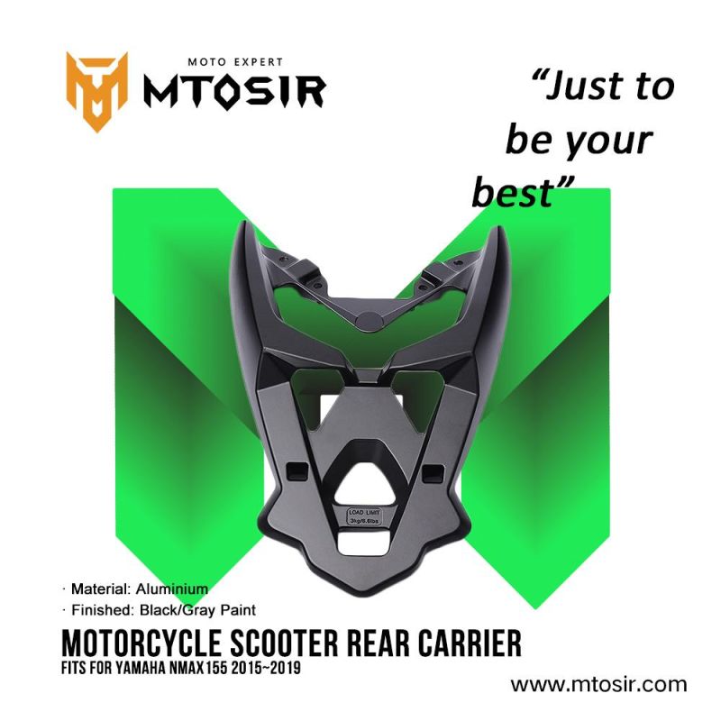 Mtosir High Quality Rear Carrier Motorcycle Scooter Fits for YAMAHA Nmax155 15-19 Motorcycle Spare Parts Motorcycle Accessories Luggage Carrier