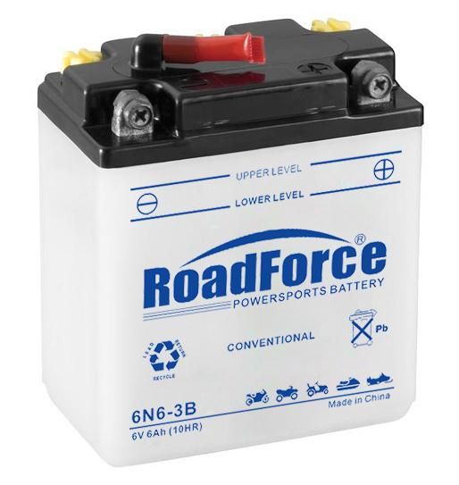 6n6-3b Conventional Motorcycle Battery 6V 6ah