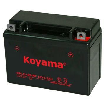 Excellent Performance Maintenance Free 12V 6.5ah Motorcycle Battery Yb6.5L-BS/12n6.5L-BS