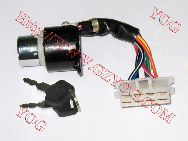 Yog Motorcycle Spare Parts Ignition Switch for Akt125, Milestone, Gya200