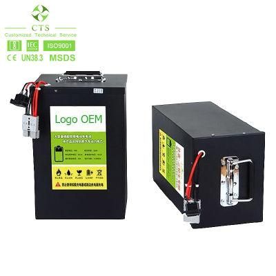 Hotsale Electric Bike 72V Li Ion Battery Pack, Lithium LiFePO4 72V 20ah 30ah 50ah 100ah Battery for Motorcycle Electric Car Tricycle