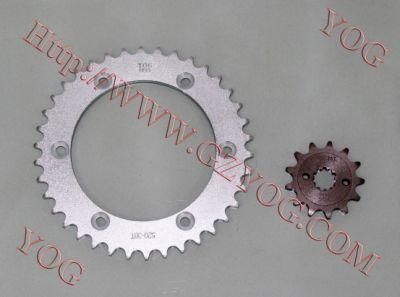 Motorcycle Part Transmission Kit Sprocket Set for Honda Xr250/St90/Vmen/Biz100/Cargo Titan150/Wave110/FT125 150