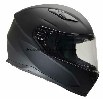 Matt Black Double Visor ECE Certification ABS Motorcycle Helmet