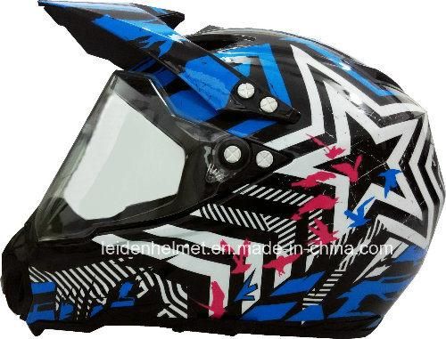 Motocross Road-Cross Helmet with Full Face Shield Visor, Casco Moto, Safety Helmet