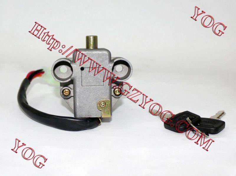 Yog Motorcycle Parts Switch Encendido Ignition Chapa Contacto Switch Italika FT125/150