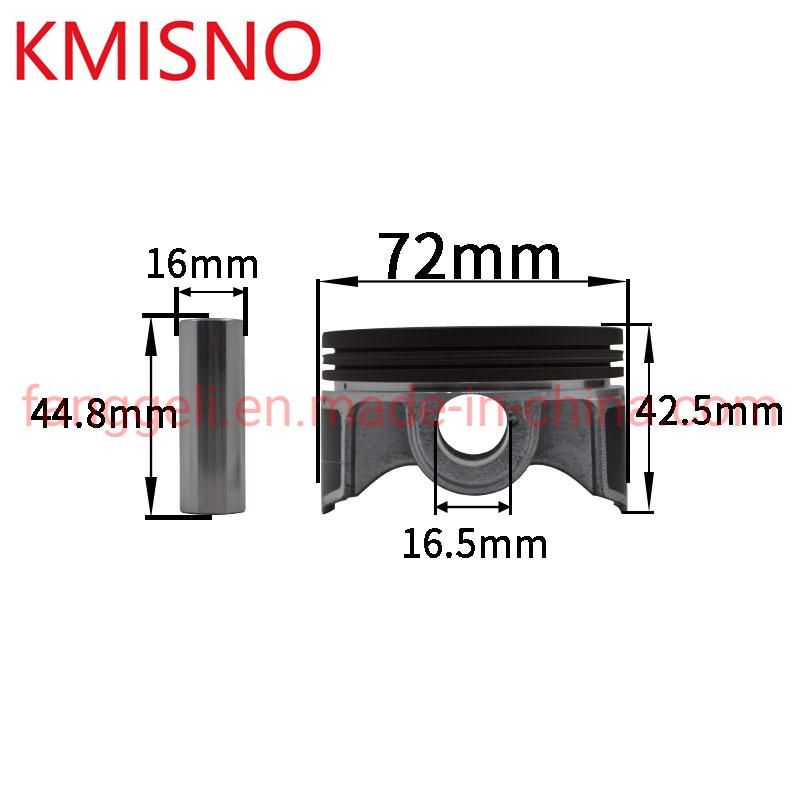 80 Boswell M3 J 3D Beihai Keweisi Is Suitable for Zongshen CB250f Motorcycle Cylinder Sleeve 72mm