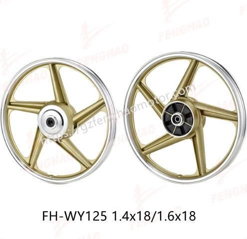 Hot Sale Motorcycle Parts Aluminum Rim for Honda Wy125