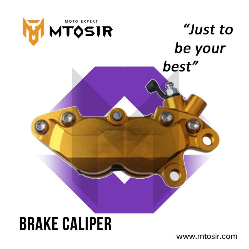 Mtosir High Quality Brake Caliper Fit for Ybr, Honda, Suzuki, Bajaj Different Colours Red Gold Silver Motorcycle Accessories