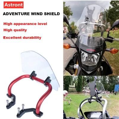 Dirt Bike Motorcycles General Modification Accessories Aluminum Alloy Mobile Phone Bracket Adventure Wind Shield