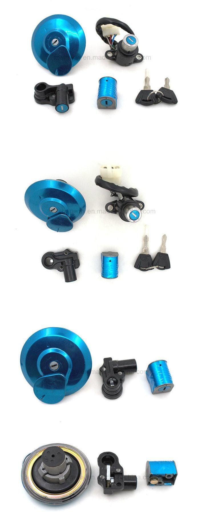 Cbt125 Motorcycle Ignition Switch Lock+Fuel Tank Cap Cover Motorcycle Parts