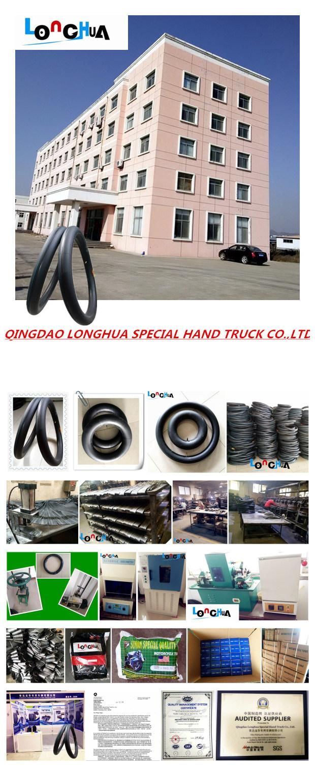 ISO9001 and DOT Certificated Butyl Rubber Motorcycle Inner Tube (5.00-12)