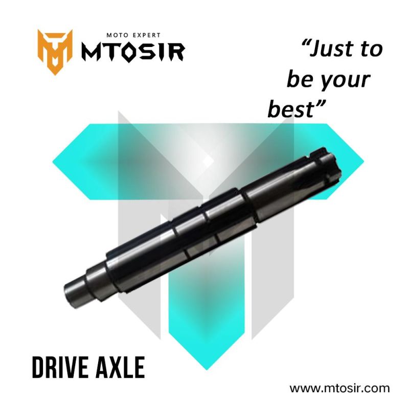 Mtosir High Quality Motorcycle Drive Axle Fit for Nxr Bros 125 Yes Biz Crypton Pop CB Xre Scooter Universal Motorcycle Accessories Motorcycle Spare Parts