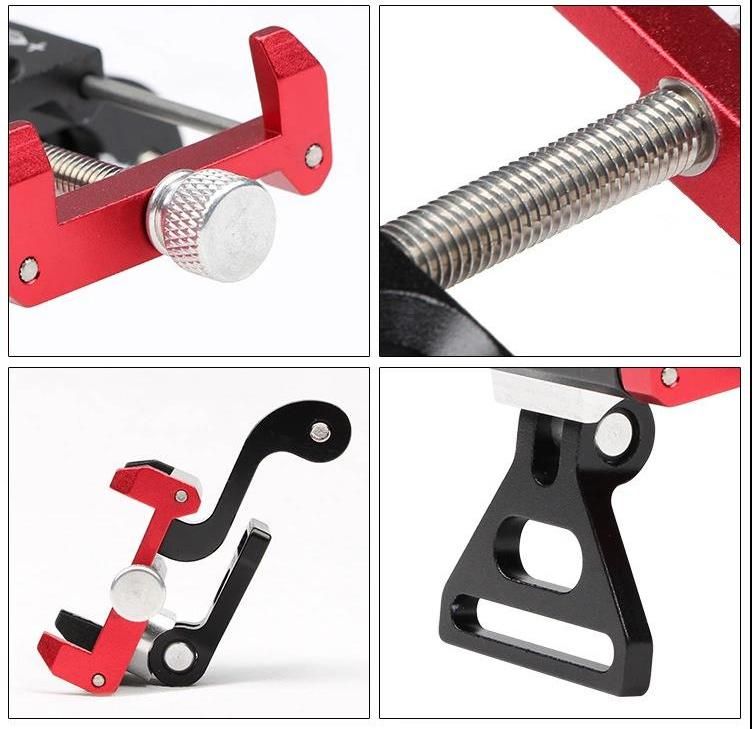 Adjustable Aluminum Alloy Scooter Handlebar Bike Phone Holder