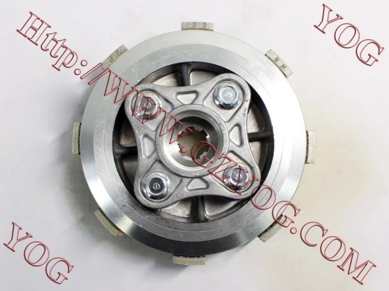 Yog Motorcycle Parts Clutch Disc Center Complete for Tvs Star Tvs Star Hlx125 Ybr125