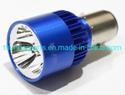 Motorcycle Bulb/Bombilla Lampara Foco Hiper LED Ba20d 12V DC 10W Luz Blanca