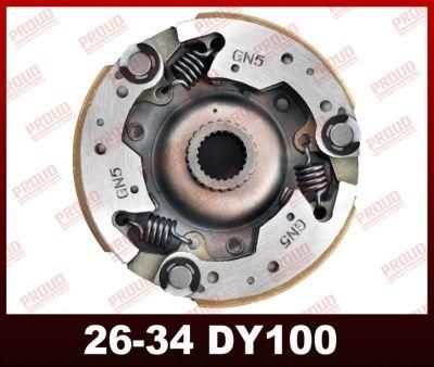 Dy100 Clutch Shoe Motorcycle Spare Parts Dy100 Motorcycle Clutch