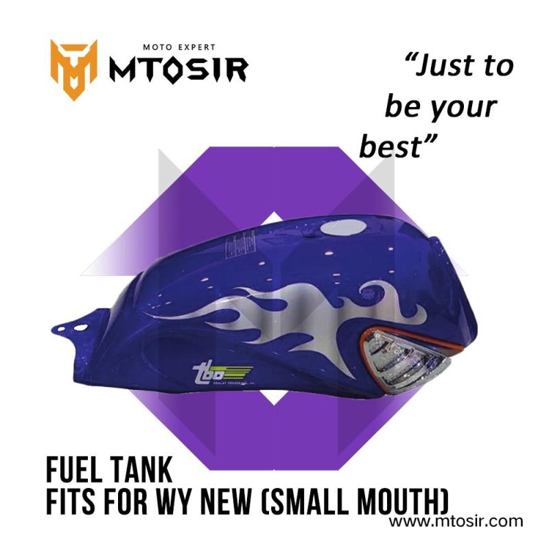 Mtosir Fuel Tank for Wuyang Wy Small Mouth High Quality Fuel Tank Oil Tank Gas Container Chassis Frame Parts Motorcycle Spare Parts