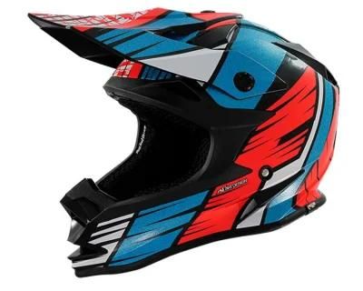 ECE Approved New Colorful Racing Helmet Cross Country Helmet Offroad Racing Motorcycle Helmet