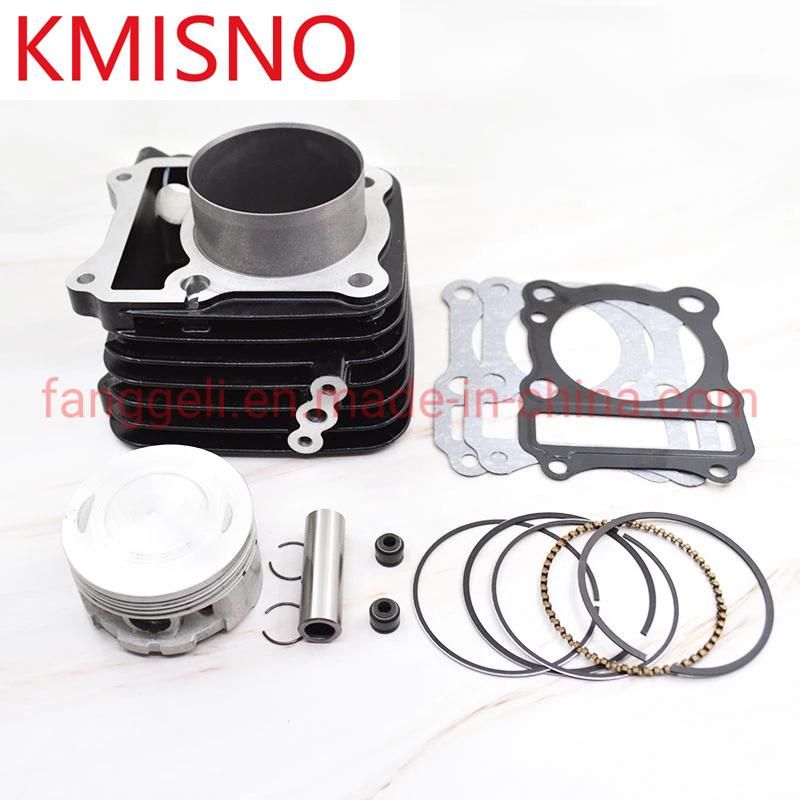 77 Back/Silver 65.5mm 165cc for Suzuki En125 Motorcycle Cylinder Piston Gasket Kit