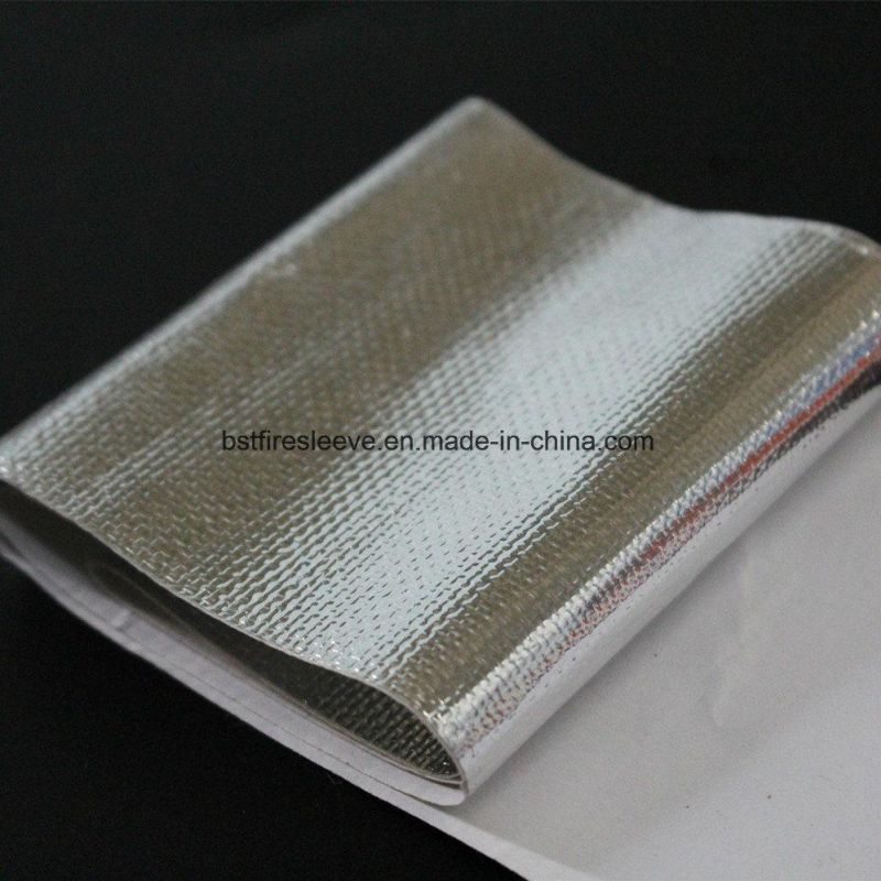 High Heat Glass Fiber with Aluminized Exhaust Wrap