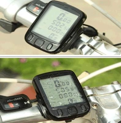 Waterproof Bike Odometer Bike Computer Velocimetro Stopwatch Bicycle Luminous Speedometer