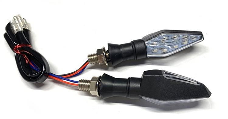 Motorcycle Turn Signal Turn Signal 12V Direction Light Modified Huanglong 600 Corner LED Turn Light Direction Light