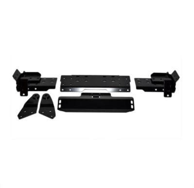 Provantage ATV Front Mount Plow Kit, Black