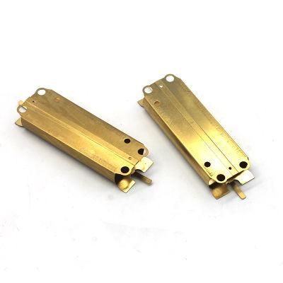 Customized Manufacturer Square Brass Tube Packing Corner Protector Stamping Part