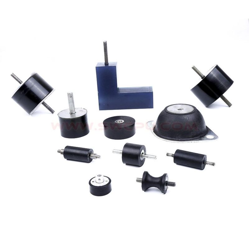 Silicone Injection Molding Companies Neoprene Rubber Cylindrical Anti Vibration Mounts