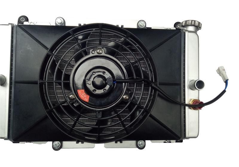 Cooling Radiator Fan Assy for Hisun 500cc 700cc UTV Quad