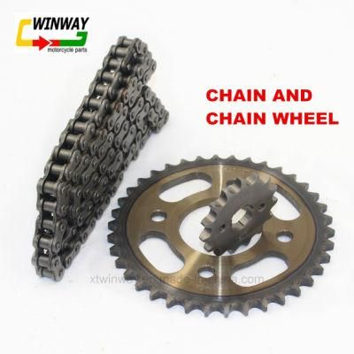 Cg125 428h Bush Chain Motorcycle Parts with Chain Wheels
