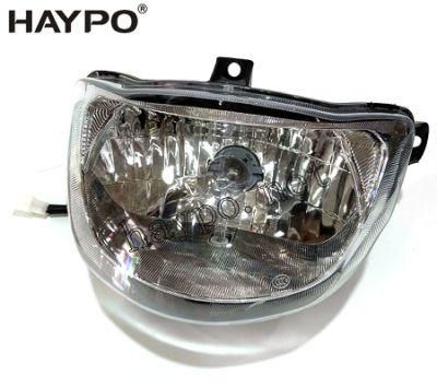 Motorcycle Parts Head Lamp for Haojue Hj150-6 / 35100h12900h000
