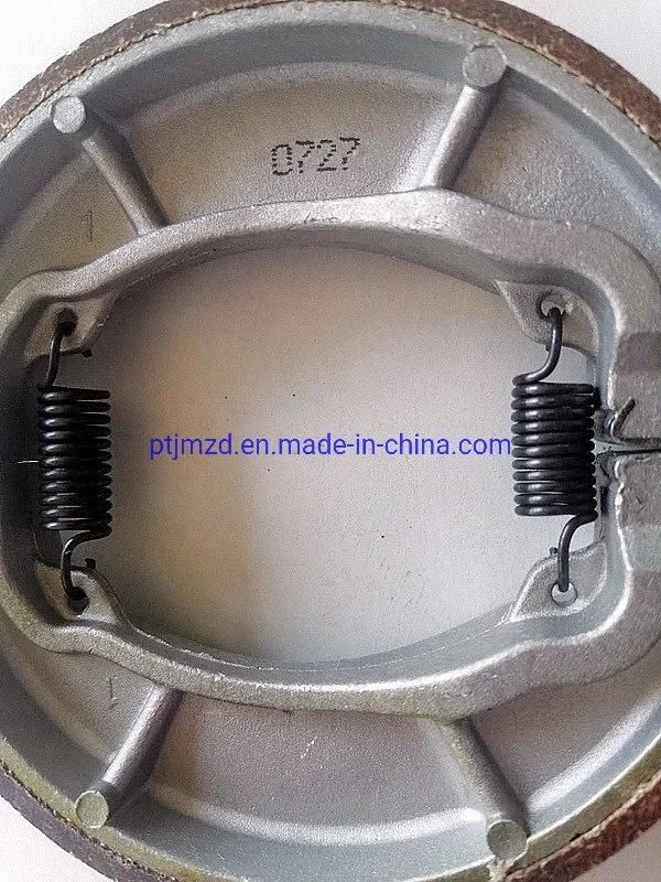 High Quality, High Wear Resistance, No Nosise Motorcycle Brake Shoes Parts-Hm125
