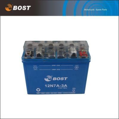 Motorcycle Parts Motorcycle Battery 12n7a-3A Dry Battery for Motorbikes