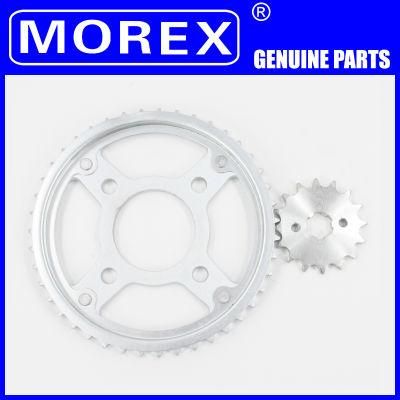 Motorcycle Spare Parts Accessories Original Morex Genuine Main Chain Sprocket Kit for Honda Titan 150