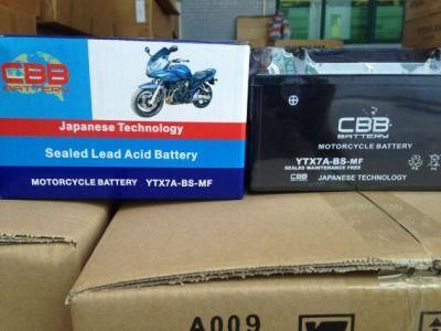 Ytx7a-BS Maintenance-Free Motorcycle Battery