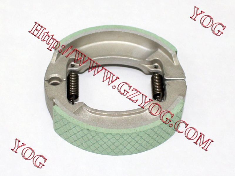 Yog Motorcycle Spare Parts Brake Shoes for Gn125, Ybr125, Cbf125