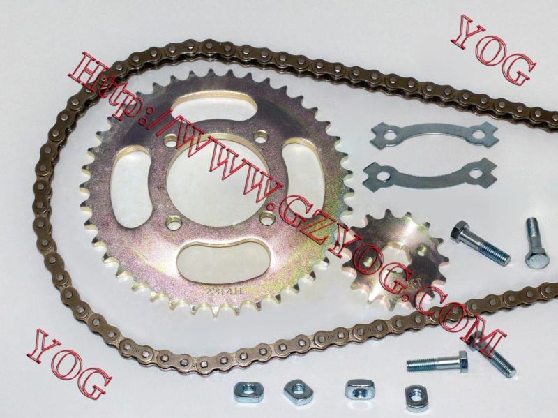 Motorcycle Spare Part Transmission & Sprocket Set Bajaj Bm150 Bajaj Boxer CB-125ace