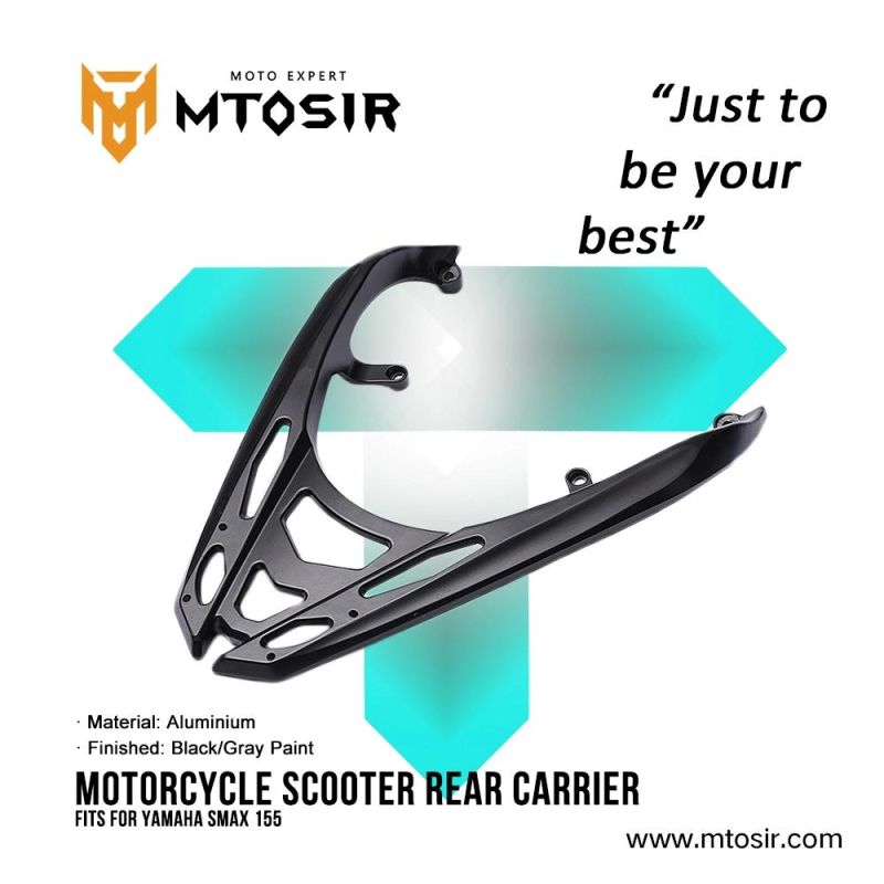 Mtosir High Quality Motorcycle Scooter Rear Carrier Fits for YAMAHA Smax155 Motorcycle Accessories Motorcycle Spare Parts Luggage Carrier