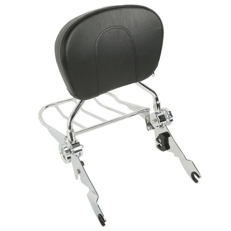 Xf2906236-E Backrest Sissy Bar & Luggage Rack Fit for Harley Road Street Electra Glide 09-20