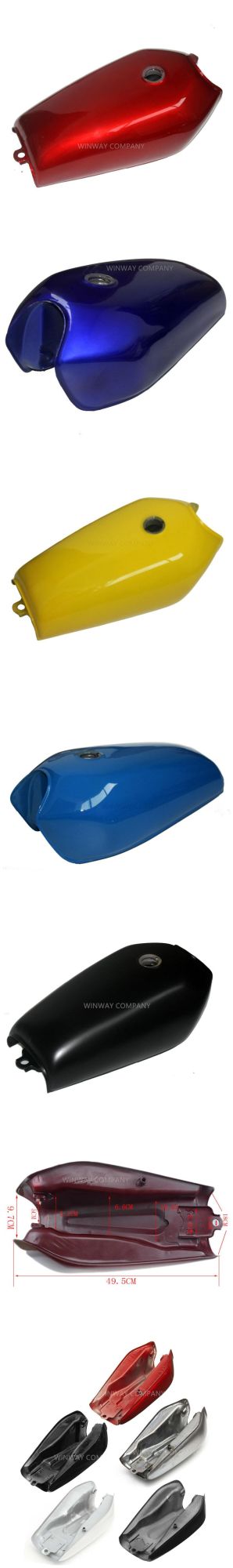 9L Colorful Motorcycle Fuel Oil Gas Tank for Honda Cg125