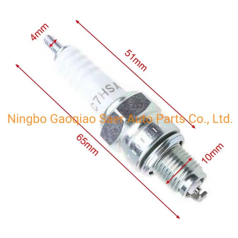 Spark Plug 4629 Motorcycle Ignition Sparking Plug for Honda YAMAHA Kawasaki Suzuki 50cc 125cc