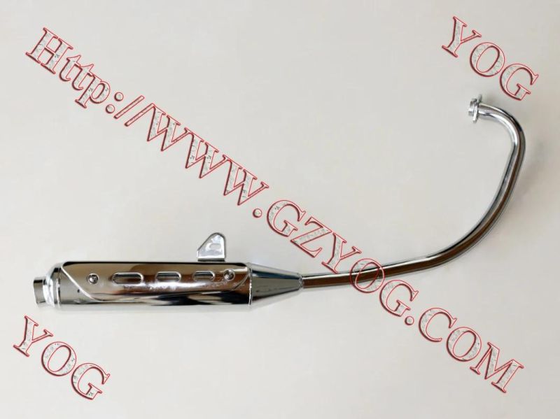Yog Motorcycle Spare Parts Exhaust Pipe Muffler Assy for An125, Gxt200, Bajajboxer