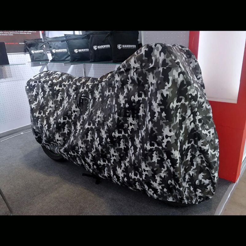 Full Pattern Printing Water-Proof Motorcycle Cover Anti-UV Motorbike Cover